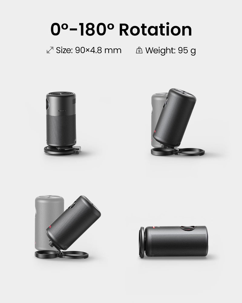 [AUSTRALIA] - NEBULA Projector Foldable Stand, Ultra-Compact Desktop Stand with Easy Setup and 180-Degree Rotation, for Capsule 3, Capsule 3 Laser, Capsule Air, Fits in Official Travel Case(Only Stand) 