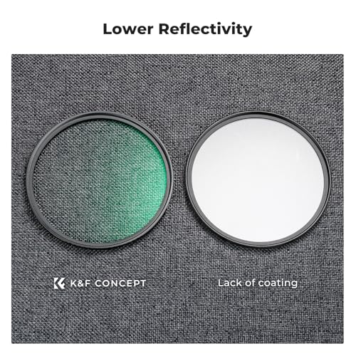 K&F CONCEPT 49mm Black Diffusion 1/4 & 1/8 Filters Kit