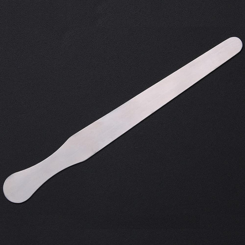 3 Pieces Stainless Steel Tongue Spatulas for Crafts, Beauty Salon, Dental Examination (14cm+16cm+18cm)