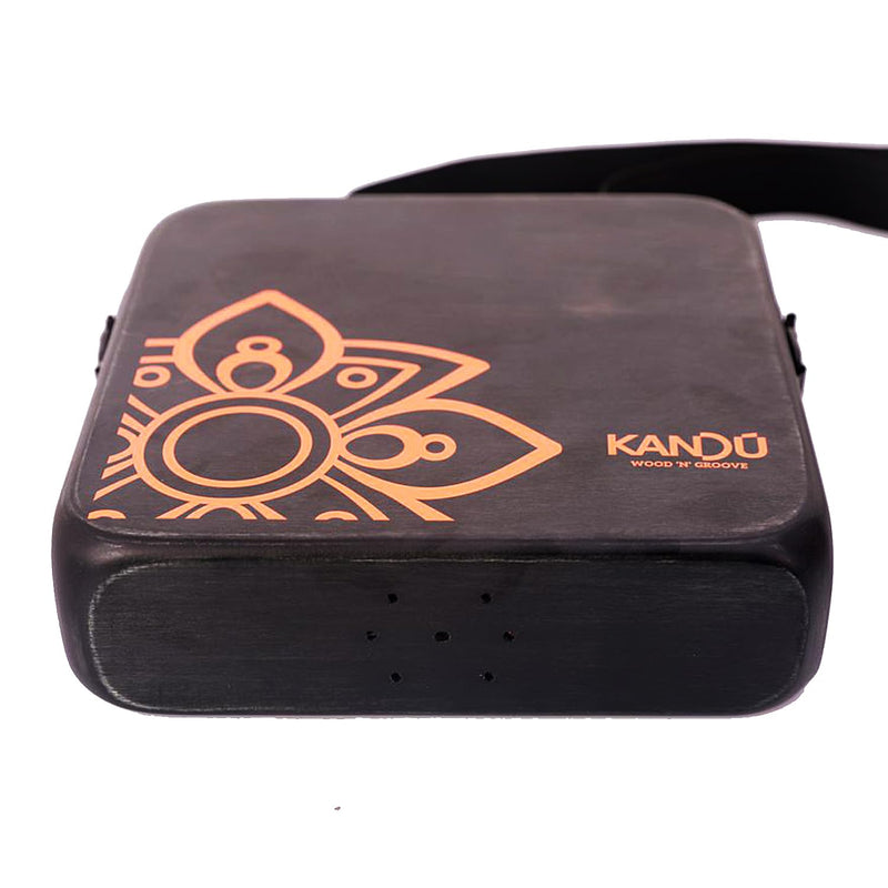 The Kandu Mashbox - is the first-ever wearable drum shaker,small Cajon designed to meet the needs of every percussionist (Black) Black