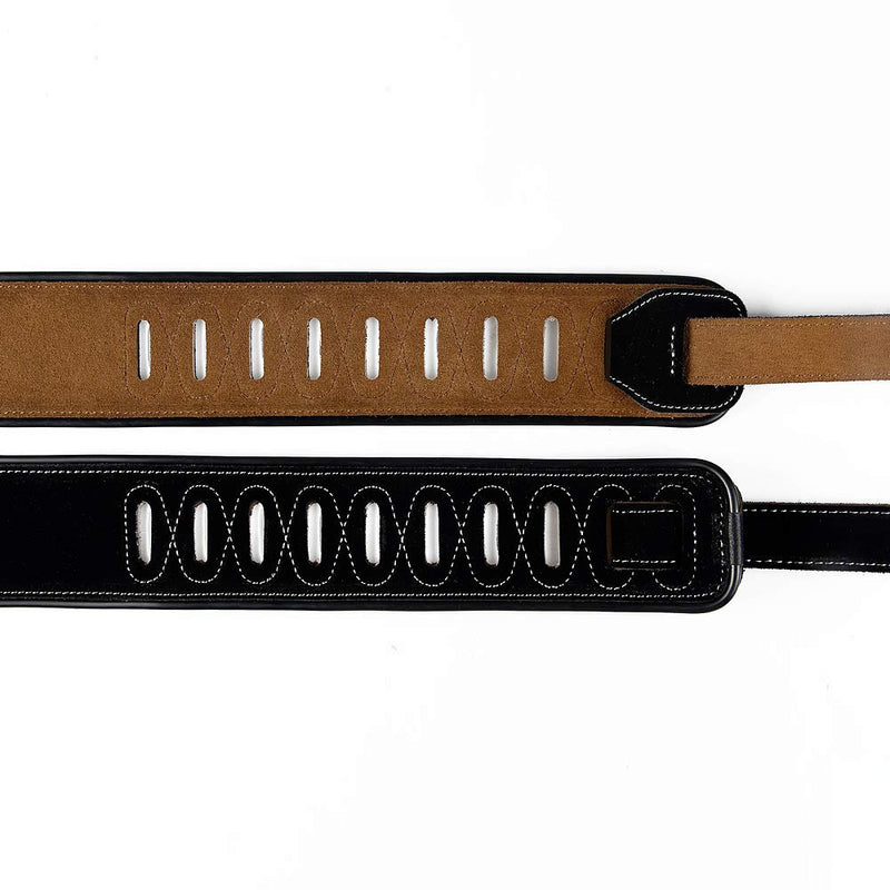 Cowhide Guitar Strap Soft Comfable Durable Electric Guitar Strap Bass Strap Adjustable Acoustic Guitar Belt Width 7cm (Y22) Y22