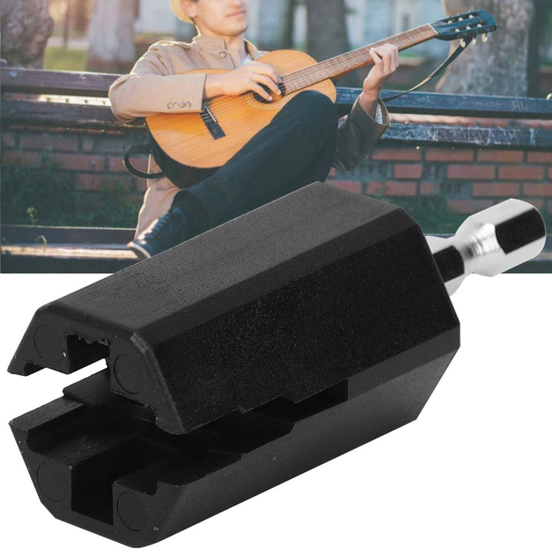 [AUSTRALIA] - Vbestlife 2PCS Guitar Electric Drill Drill Bit String Peg Winder, String Winder Tuning Peg Puller Guitar Repair and Maintenance Tool Playing Accessories 