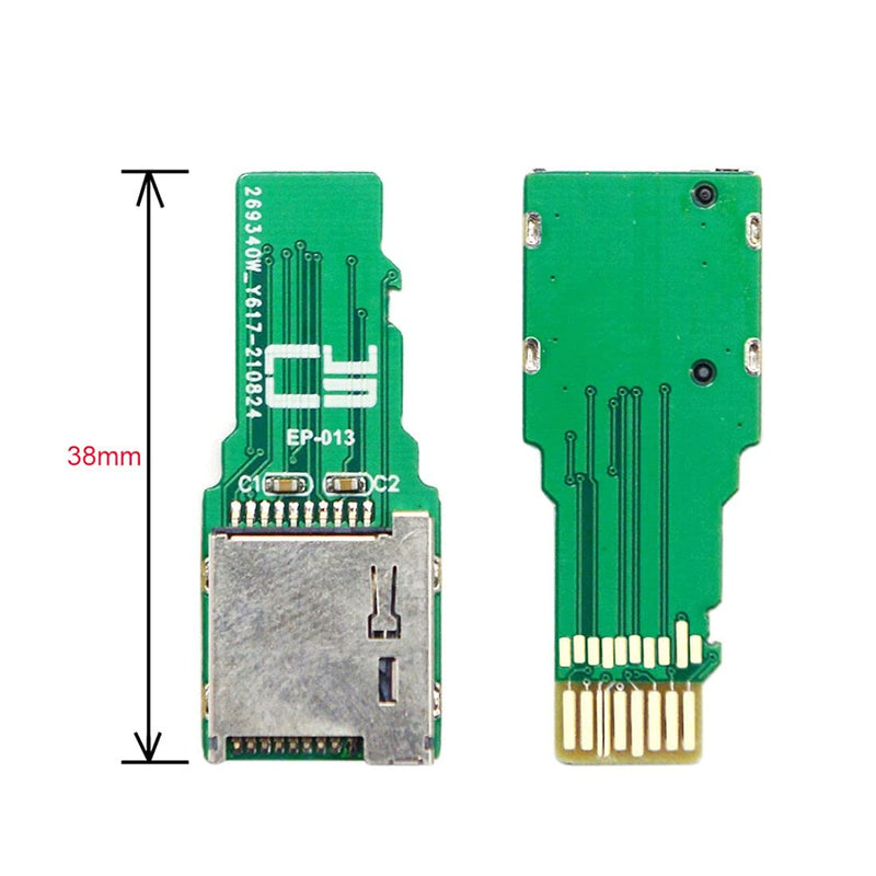 ChenYang CY TF Micro SD Card Male Extender to TF Card Female Extension Adapter PCBA SD/SDHC/SDXC UHS-III UHS-3 UHS-2 TF to TF