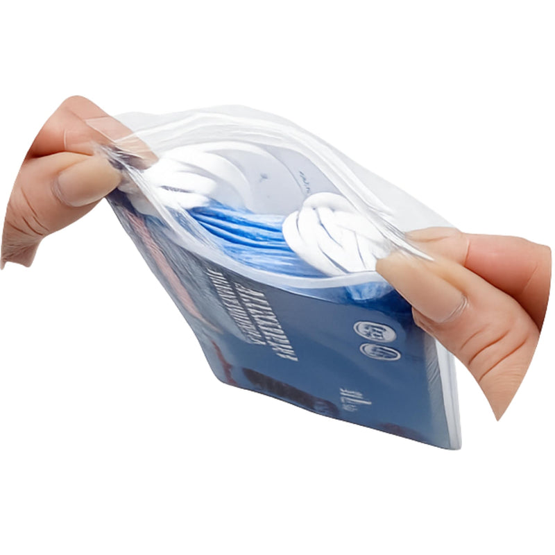S&S-Medical Pack of 100 Medical Surgical Masks Type IIR EN14683 Certified - 3-Layer Surgical Disposable Masks, CE Approved Medical Device, BFE ≥ 98%, Breathable Mouth Masks | Light Blue