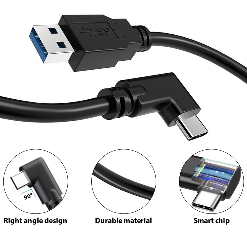 10FT Link Cable for Oculus Quest 2, Link Cable for Quest 2 High Speed Data Transfer Charging Cable USB 3.0 to USB C Cable Charger for Oculus Quest 2 Accessories VR Headset Gaming to PC 10 Ft (3M)