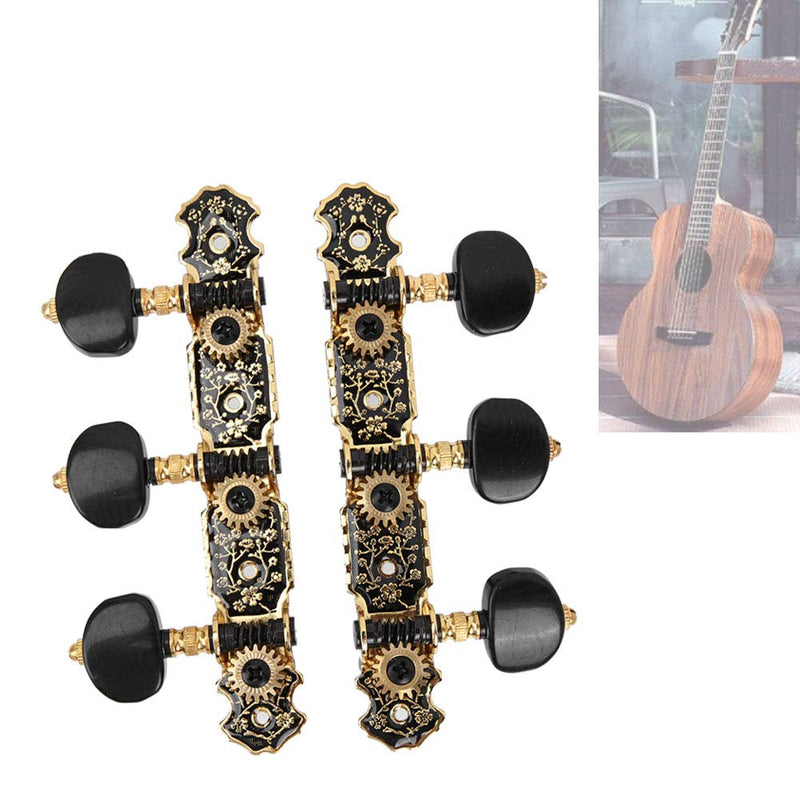 [AUSTRALIA] - Acoustic Guitar Tuning Pegs Replacement, 3L3R, Fast Accurate Tuners for Classic Guitars 