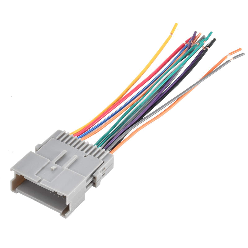 RED WOLF Radio Stereo Wiring Harness Antenna Adapter Connector Plug Replacement for GM Chevy GMC Buick 2000-2012 Early Model