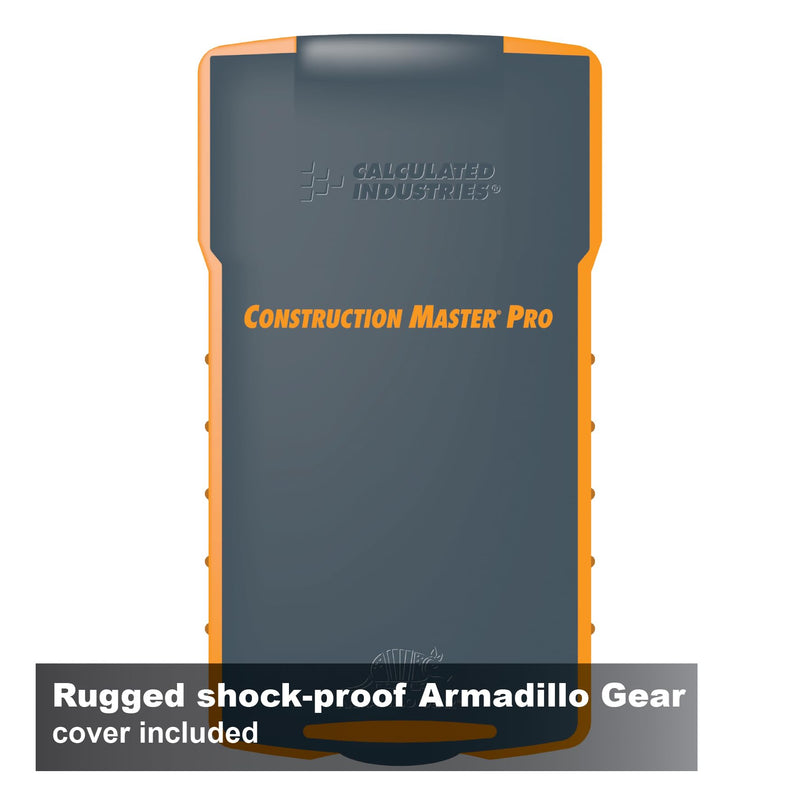 Calculated Industries 4065 Construction Master Pro Advanced Construction Math Feet-inch-Fraction Calculator for Contractors, Estimators, Builders, Framers, Remodelers, Renovators and Carpenters | Advanced Construction Math, Feet-Inch-Fractions, For Con...