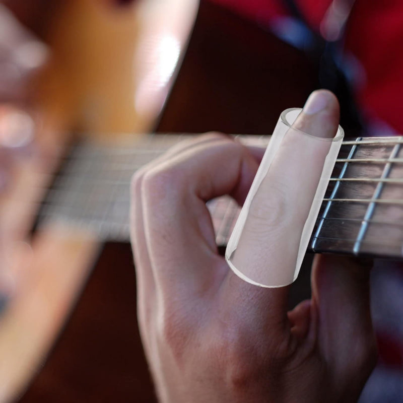 [AUSTRALIA] - 3Pcs Glass Guitar Slide Set - Three Sizes for Versatile Use - Smooth Glass Slides Enhance Guitar Playing - Suitable for Electric, Acoustic, and Bass Guitars - Ideal for Musicians 51mm*1, 60mm*1, 70mm*1 