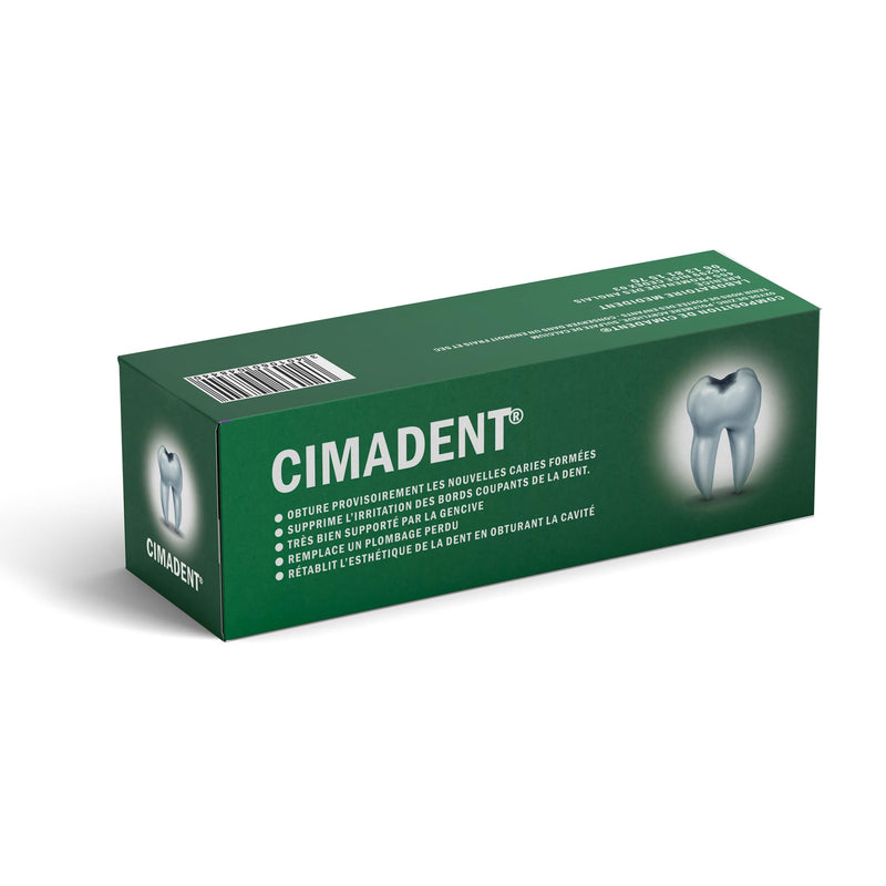 Cimadent Dental Care for Constipation of Caries or Lost Filling. Excellent Temporary Dressing While Waiting for the Dentist. 30 Uses