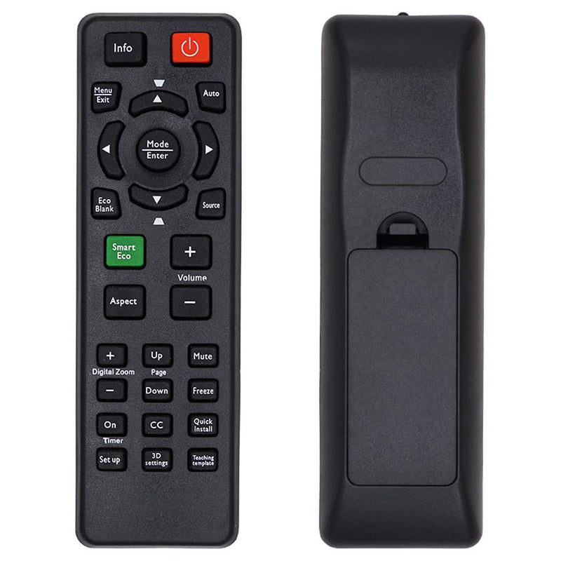 INTECHING 5J.J6L06.001 Projector Remote Control for BenQ MS517, MS521, MS524, MS527, MW519, MW523, MW663, MX504, MX505, MX518, MX520, MX522, MX618ST, MX661, MX662, MX620ST, MS619ST, MW571H, MW621ST