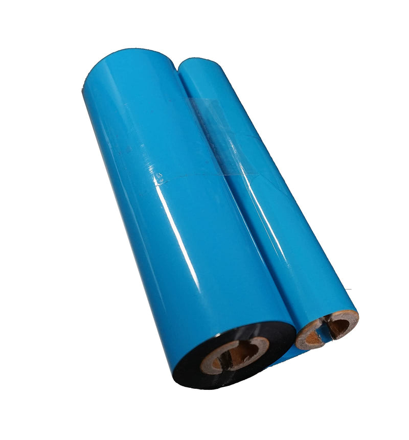 4 Rolls 4.33'' x 244' Premium Resin Enhanced Wax Ribbon, 110mm x 74m Black Thermal Transfer Ribbon, Desktop Barcode Thermal Label Printer Ribbons, 1/2'' Core, for Zebra GC, GK, GX, ZD & Eltron 4.33''x244'｜4 Rolls