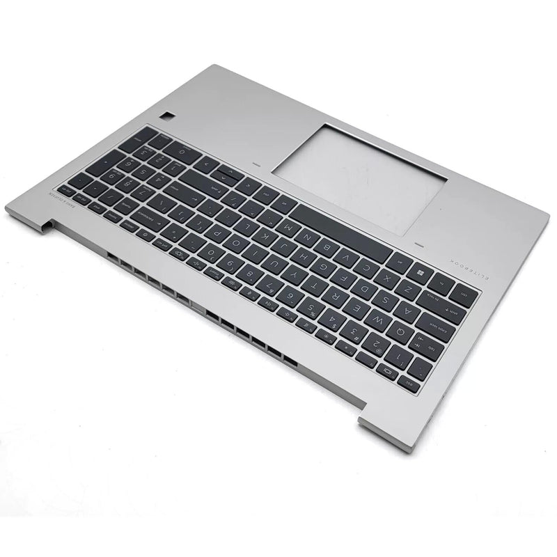 New Replacement for HP EliteBook 860 G9 865 G9 G10 EliteBook 1060 G9 Laptop Upper Case Palmrest Keyboard Assembly Part N08145-001 N13904-001 N13904-B31 Silver (Non-Backlit Keyboard) Non-Backlit Keyboard