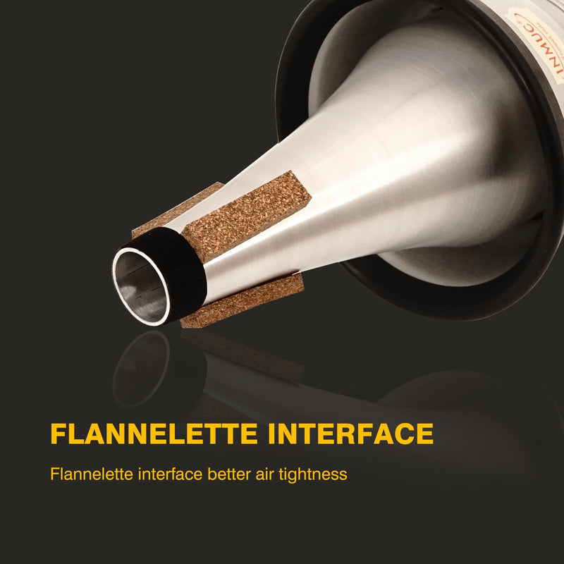 Trumpet Cup Mute - Premium Rubber Cup Mute for Trumpet, Enhances Tone Quality with Warm, Mellow Sound - Durable and Easy to Use for Practice and Performances