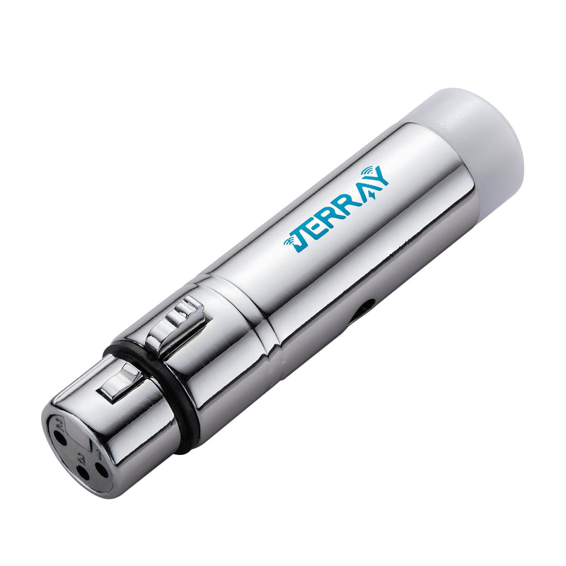JERRAY 3pcs DMX512 DMX Dfi DJ 2.4G Wireless 2 Receiver with Light Dome & 1 Transmitter LED Lighting Control Short version for LED Stage Par Party Light