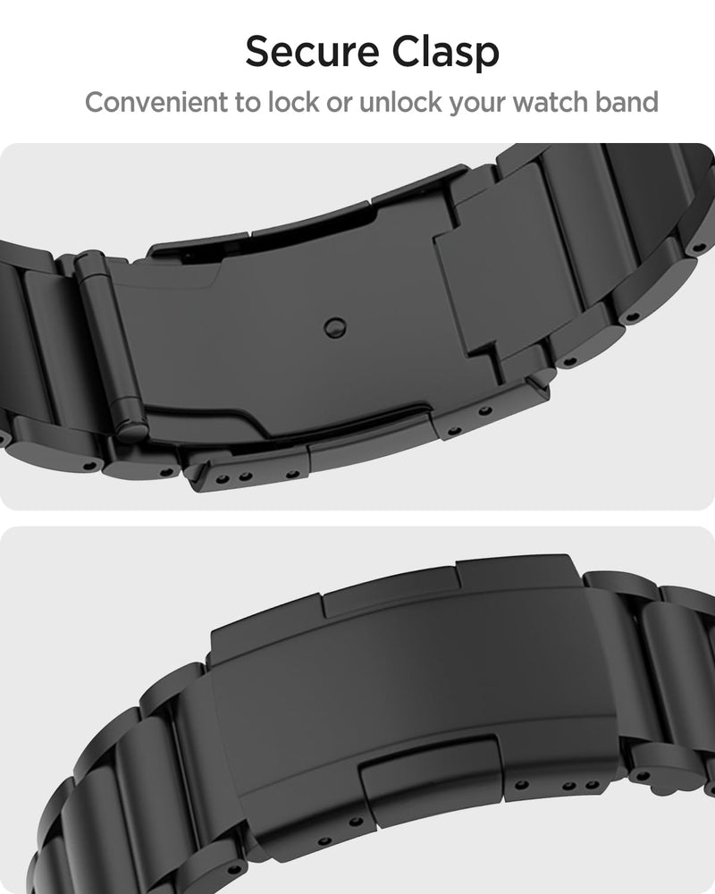 Miimall Titanium Band for Samsung Galaxy Watch Ultra 2 2026/1 47mm | Men's Luxury Metal Bracelet Classy Elegant Strap with Quick-Release Clasp Business Formal Band for Galaxy Watch Ultra 2/1