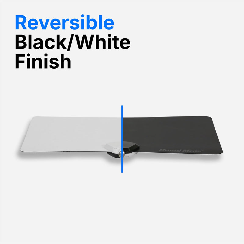 [AUSTRALIA] - Channel Master FLATenna - Indoor Digital HDTV Antenna, 12' Coaxial Cable, Superior Reception Range & Signal Reliability, Supports 4K Smart TVs, OTA Broadcast & NextGen TV, Easy Install Non Amplified 