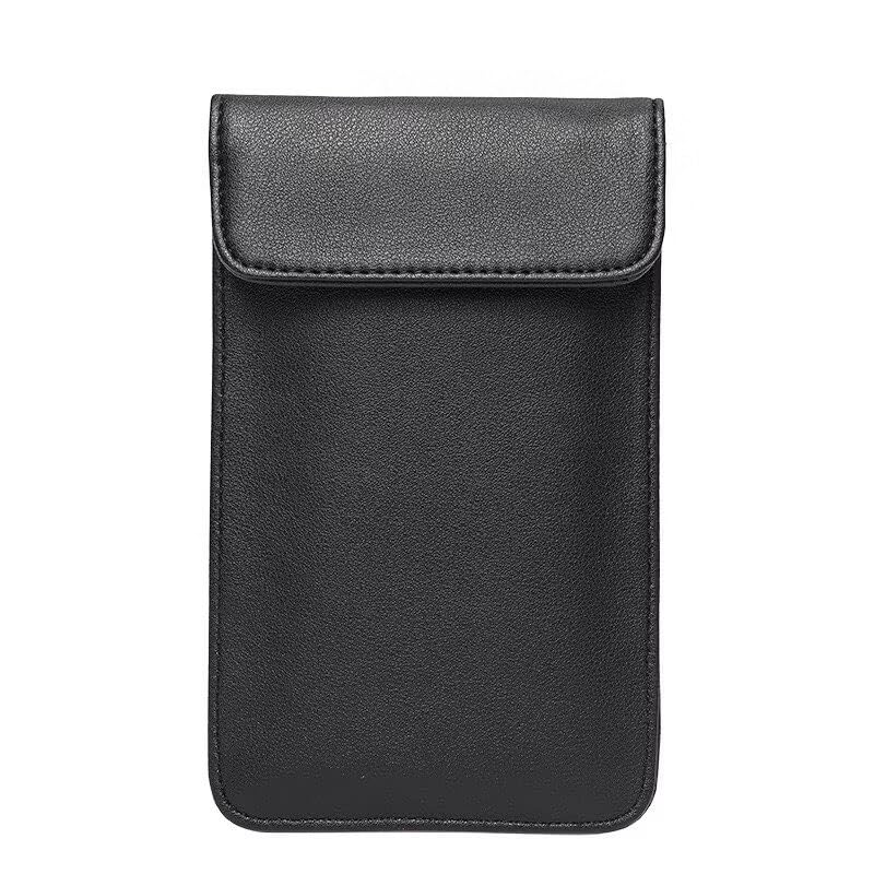 Faraday Bag Cell Phone Sleeve Anti-Tracking GPS Blocker Signal Blocking Pouch for Samsung Galaxy A17 A16 A15 A14 A37 A36 A35 S26 Ultra S25 FE iPhone 17 Pro Max 16 Pro Max Moto G Stylus 5G 2024 (XL) XL