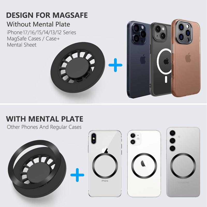 Jeep Renegade Magnetic Phone Mount Fit for Jeep Renegade 2015-2023, Super Stable Magnetic Phone Holder Adjustable Compatible with iPhone 17/16/15/14/13/12/Mini Series
