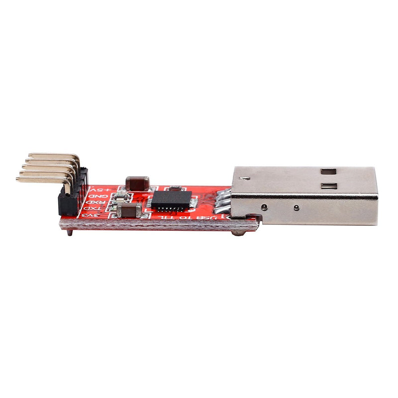 IZOKEE CP2102 Module USB to TTL 5PIN Serial Converter Adapter Module Downloader for UART STC 3.3V and 5V with Jumper Wires