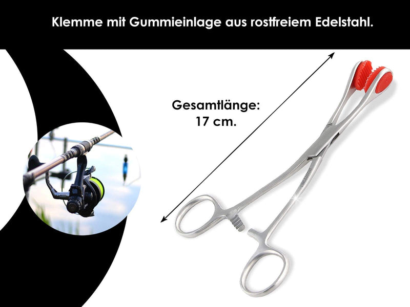 [AUSTRALIA] - Piercing Clamp Pliers 17 cm Stainless Steel Rustproof 