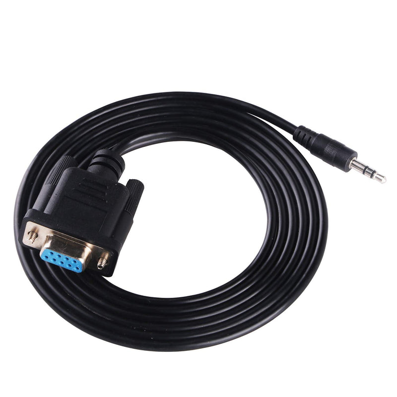 6FT DB9 9 Pin to RS232 3.5mm Audio Jack Serial Adapter Cable FTDI Chip DB9-RS232-AJ