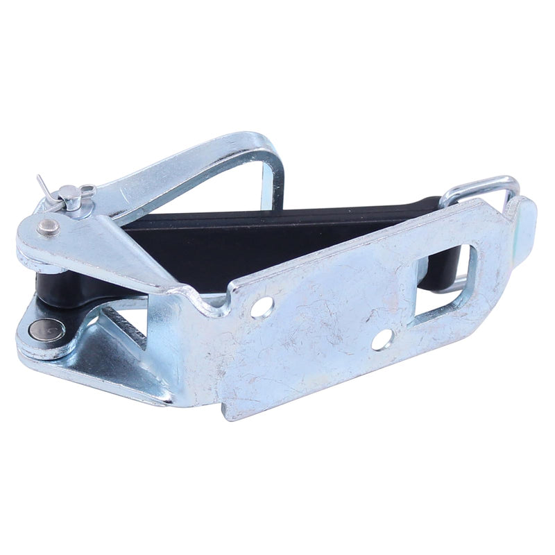 Locking bearing with elastic band, handle holder, shovel holder, axe holder, spade holder, broom holder, tension lock, device holder, tool holder, rubber tensioner for trailers, trucks, construction