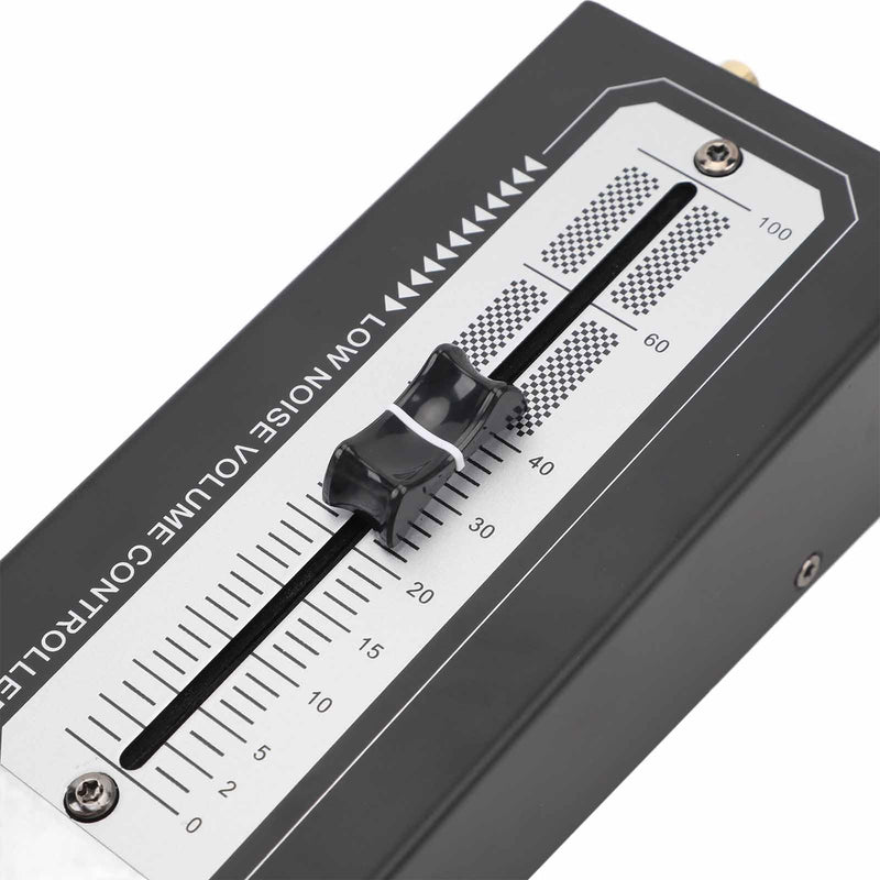 [AUSTRALIA] - Passive Volume Controller Metal Audio Preamp Speaker Volume Controller for Home Studio Hi-Fi Systems Clear Sound Preamp Adjuster Plug & Play 