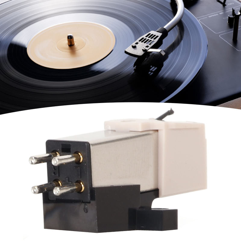 AT-3600L Magnetic Cartridge, Magnetic Cartridge with Needle, High Accuracy Replacement Magnet Turntable Cartridge for Turntable Record Player