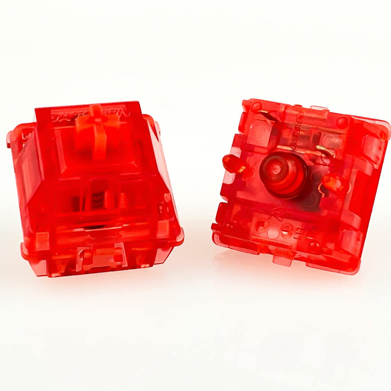 Gateron Ink v2 Switches 5pin RGB Linear Switch for DIY Mechanical Keyboards (35PCS, Red Ink) 35pcs