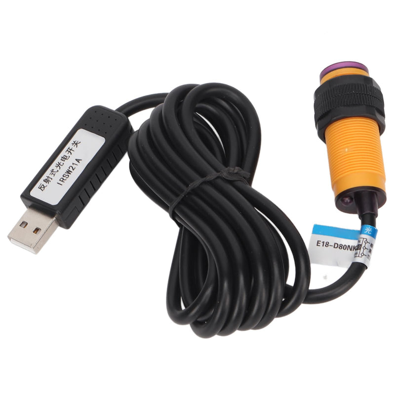 USB Infrared Reflective Photoelectric Switch Sensor for Games Office Mechanical Devices