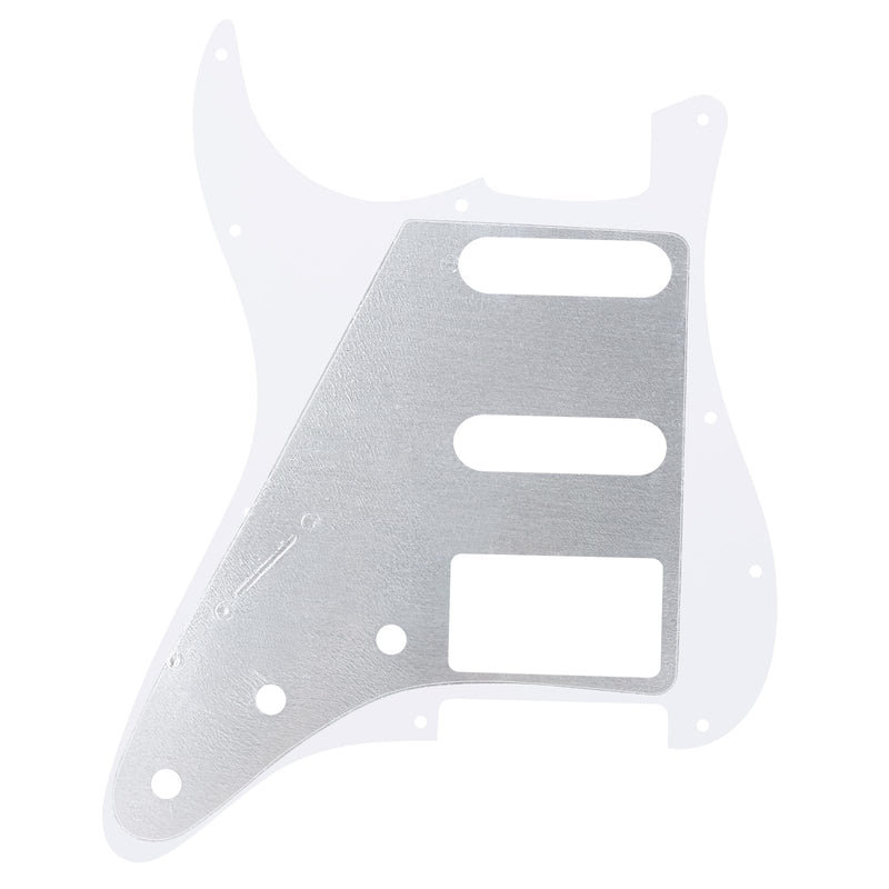 Banworks 3 Ply Strat HSS Pickguard 11-Hole Electric Guitar Pickguard SSH Scratch Plate for USA/Mexican Fender Modern Style Standard Stratocaster ST JT/HB-02 White White/Black/White