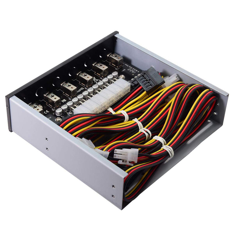 Cablecc 6 Hard Disk Control System Intelligent Control Management System HDD SSD Power Switch with 5.25 CD-ROM Bay