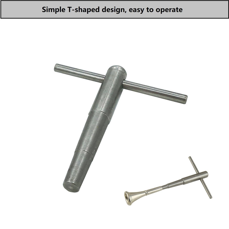 1 Set Trombone Trumpet Mouthpiece Truing Tool 1.2cm & 1.4cm diameter Trumpet Dent Repair Tool Brass Woodwind Instrument Removes Dents Maintenance Tool