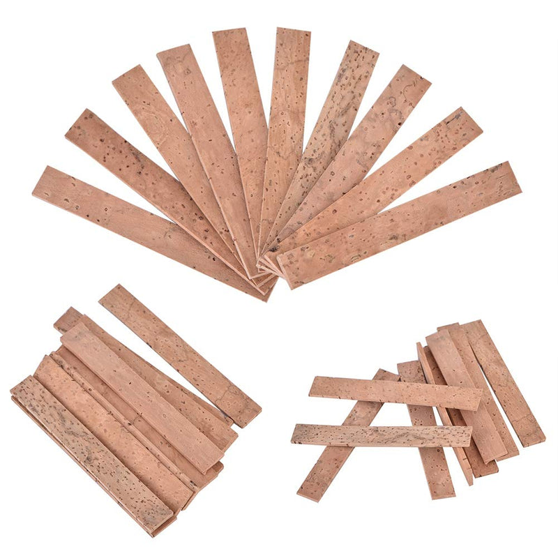 Clarinet Cork, 10PCS/Set Clarinet Neck Joint Cork Sheet Instrument Repair Accessories Clarinet Instrument Repair Kit Clarinet Cork Replacement Kit Clarinet Cork Replacement Kit Ckit