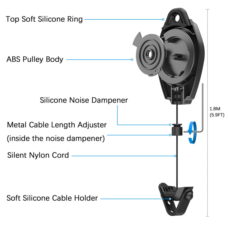 AMVR 16FT(5M) Link Cable & VR Cable Management System