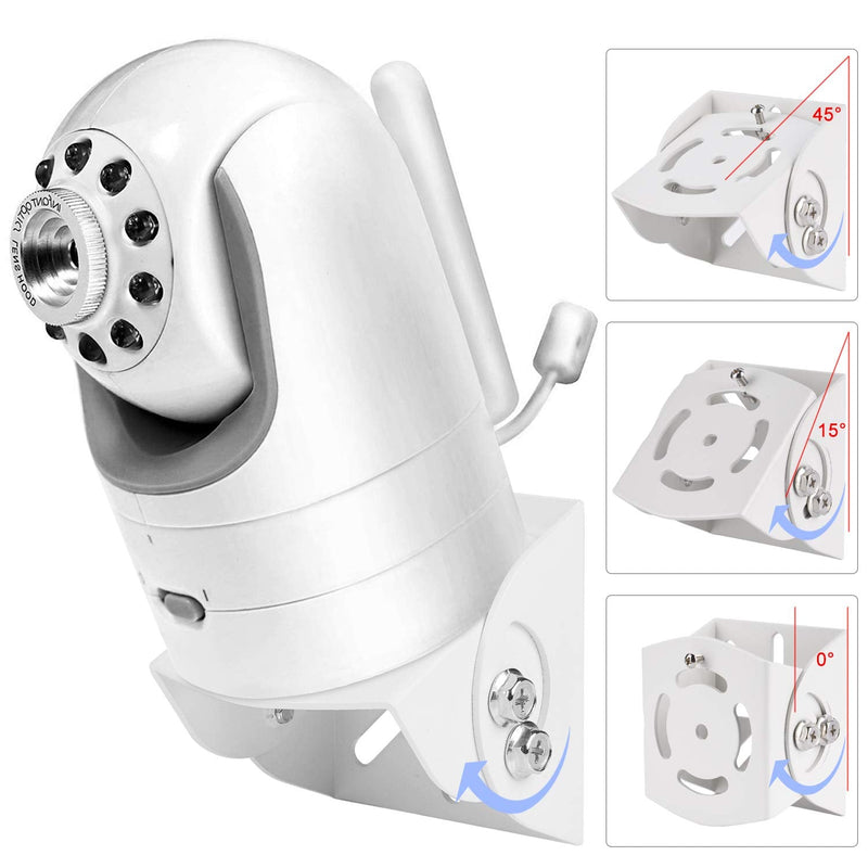 Adjustable Angle Mount for Infant Optics DXR-8, Motorola, Samsung, Babysense and Most Universal Monitors Camera, Aluminum Alloy Material
