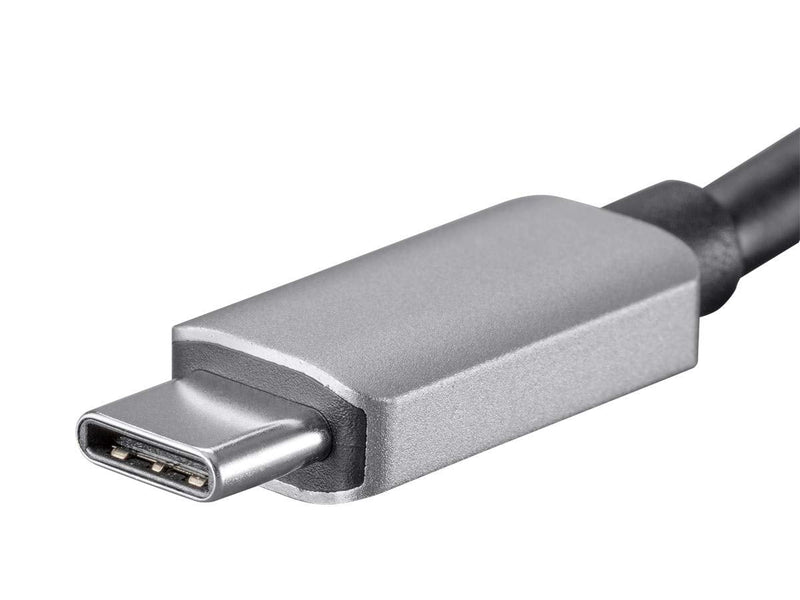 Monoprice USB-C to VGA USB 3.0 USB-C Data and PD Charging Adapter | 100W, with Folding USB Type-C Connector - Consul Series