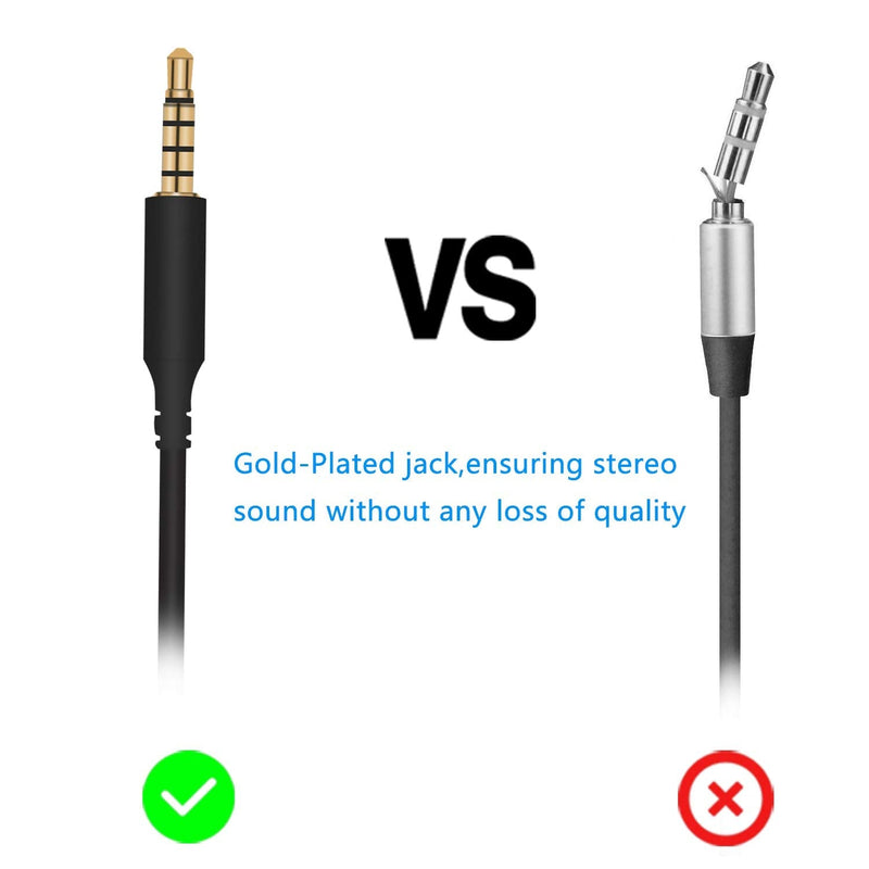 Alitutumao Astro Headset Cord Astro A10 Cord A40 Cable Replacement Compatible with Astro A10 A40 Gaming Headset to Smartphone MixAmp and PC Gaming Controller