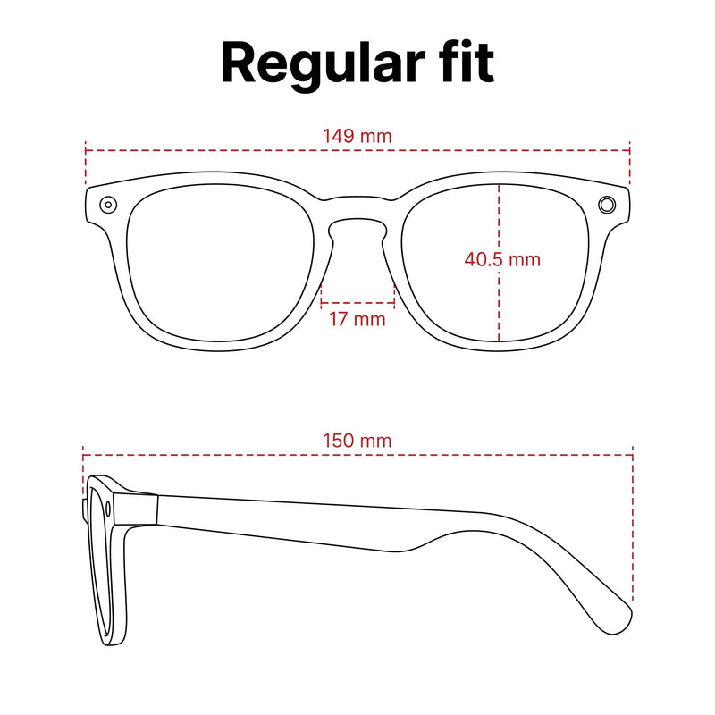 AI Smart Glasses with Voice Assistant & 1080P Camera, Bluetooth Audio & Real-Time Translator; with Anti-Shake Video, Magnetic Charging, Interchangeable Lens, Hands-Free Calling & Music