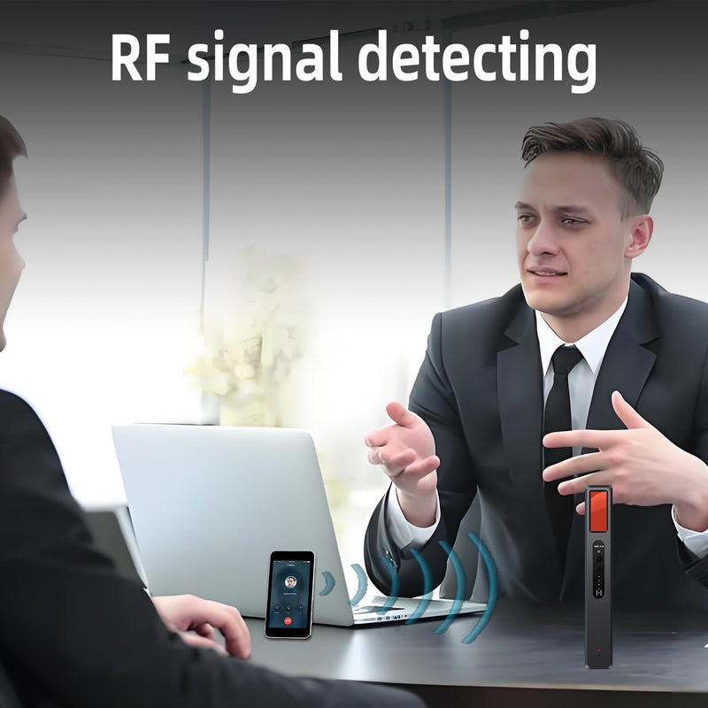 Hidden Camera Detectors Camera Detector - Magnet Detector Vibration Detecting RF Wireless Signal Scanner for Home/Office/Travel/Hotel, 4 Levels Sensitivity 4 Modes