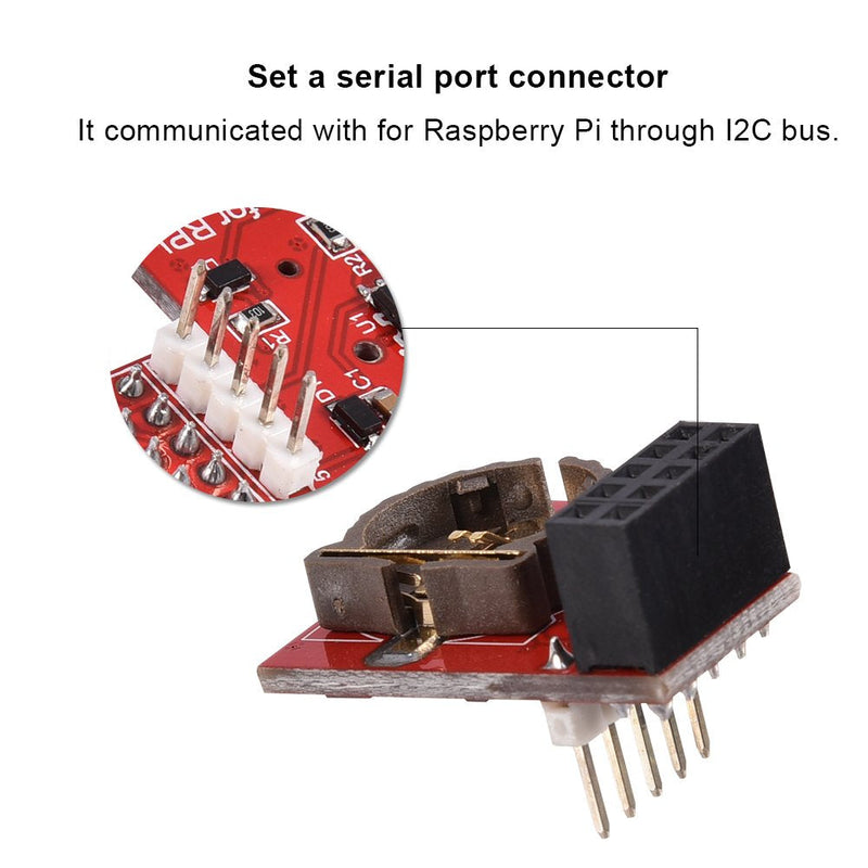 [AUSTRALIA] - Topiky DS1307 Module Precision RTC Real Time Clock Memory Module Precise Time Clock Module for 3/2 Model B 