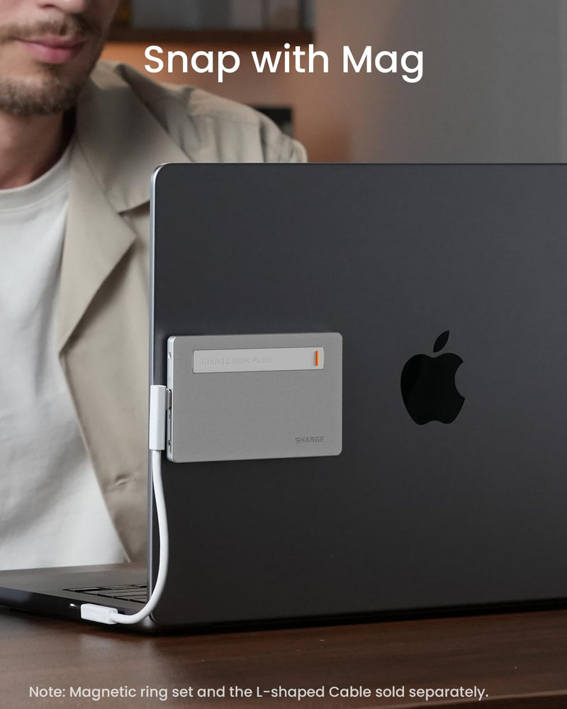 sharge Modular Magnetic Pad and USB C Data Cable Bundle