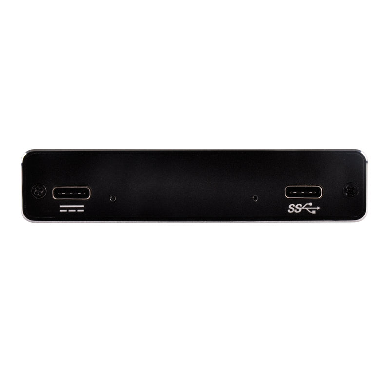 SilverStone Technology 2.5" Hard Drive / SSD Enclosure with USB 3.1 Gen 1 Type-C Port, Power Delivery up to 60 Watts, and USB Type-A Hub TS15B