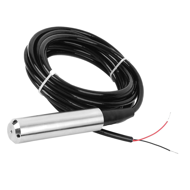 TL-136 Liquid Level Sensor, Water Level Sensor Detector 24VDC 4-20mA Signal Output, 304 Stainless Steel Liquid Level Transmitter, Default Reichweite 0-1 Meter