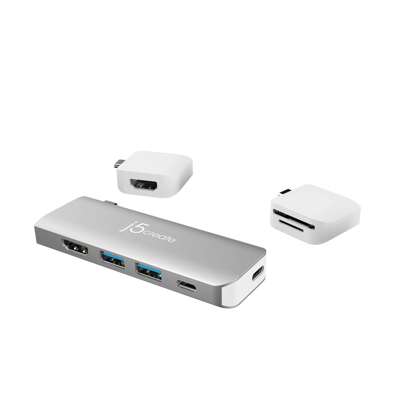 j5create Ultradrive Type-C Dual-Display Modular Dock