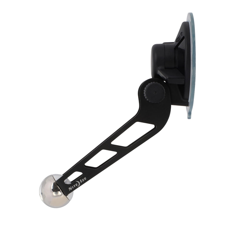Nite Ize Steelie Windshield Mount - Phone Holder for Car Windshield - Alternative to Car Dashboard & Vent Phone Mounts - Compatible with Steelie Magnetic Mounting System - Black