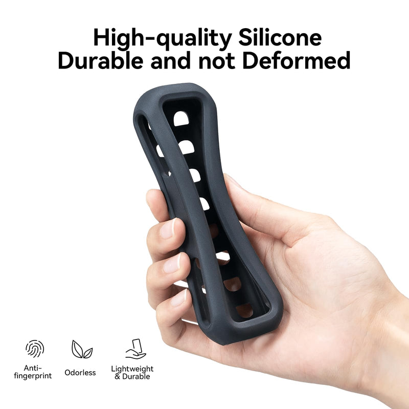 DOCKCASE Visual Smart M.2 NVMe SSD Enclosure with Silicone Case