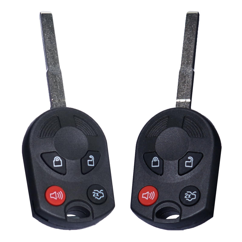 Keyless Entry Remote Control Head Key Fob Replacement Fits for Ford Focus 2012 2013 2014 2015 2016 2017 2018 2019 2020 C-MAX Escape Fiesta 2014-2020 Transit Connect 164-R8046 5921709 OUCD6000022