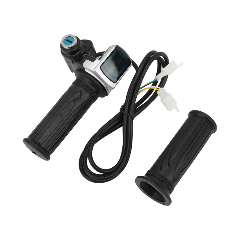 [AUSTRALIA] - 36V 1000W Brushed Speed Controller for Mini Bikes with Locking Throttle Grip and Battery Display Compatible with EVO Electric Tricycle 
